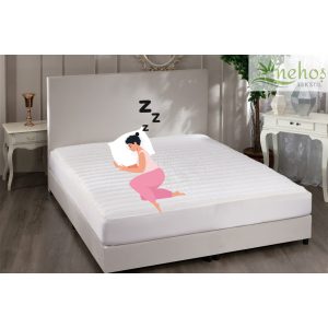 Kapitone Kalın Süngerli Bambu Fitted Telalı Yatak Koruyucu Çarşaf Alez Thick 10 EBAT